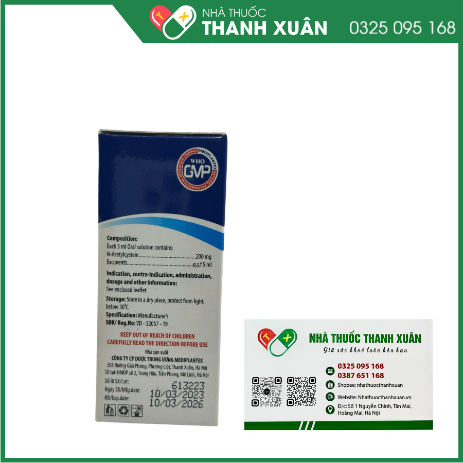 Thuốc ANC điều trị bệnh lý hô hấp